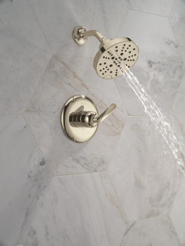 DELTA Bonacci 14 Series Shower Trim — Lumicoat® Polished Nickel