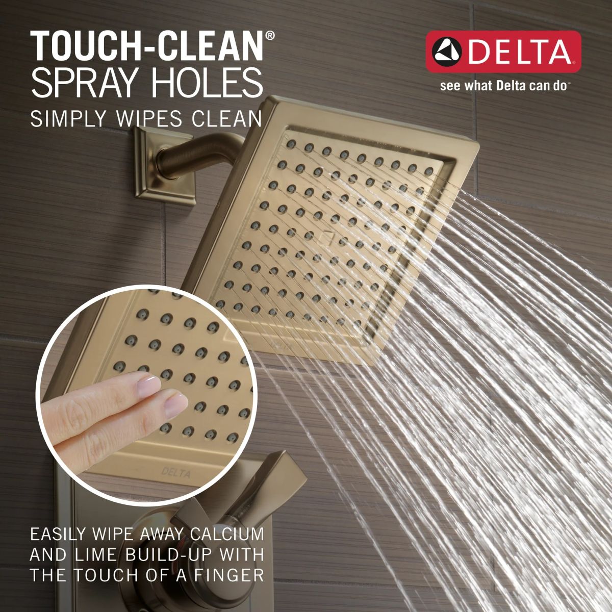 DELTA Dryden Monitor 14 Series Shower Trim — Champagne Bronze