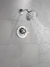 DELTA Dorval Handle - Volume FM Tub Filler/ 14S — Chrome