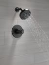 DELTA Trinsic H2OKINETIC Single Handle Shower Trim — Matte Black