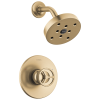 DELTA Trinsic H2OKINETIC Single Handle Shower Trim — Champagne Bronze