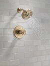 DELTA Trinsic H2OKINETIC Single Handle Shower Trim — Champagne Bronze