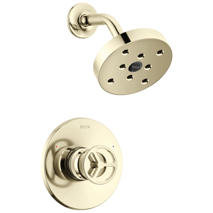 DELTA Trinsic H2OKINETIC Single Handle Shower Trim — Polished Nickel