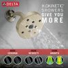 DELTA Trinsic H2OKINETIC Single Handle Shower Trim — Polished Nickel