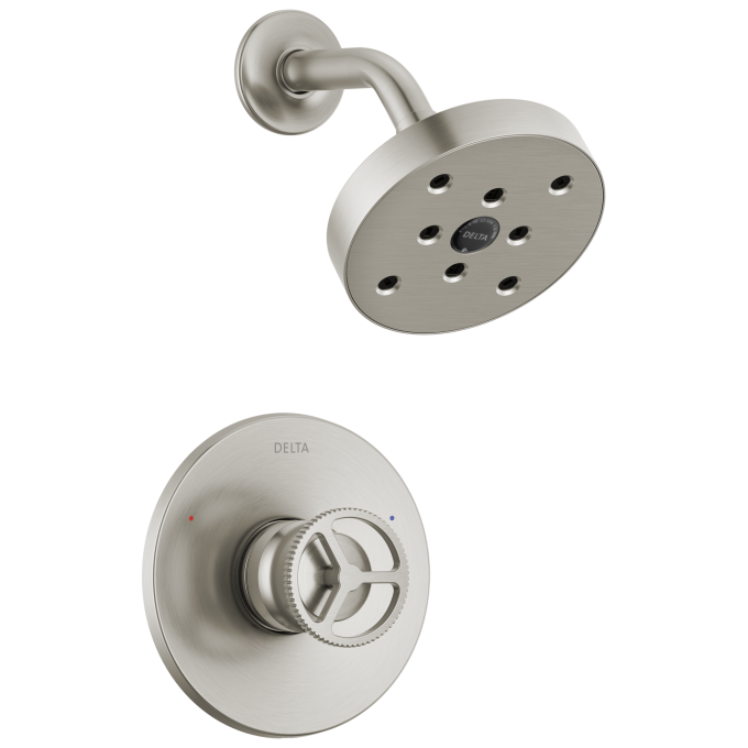 DELTA Trinsic H2OKINETIC Single Handle Shower Trim — Stainless