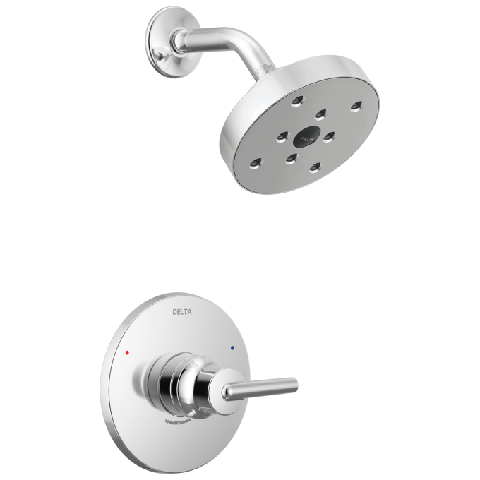 DELTA Trinsic Monitor 14 Series H2OKINETIC Shower Trim — Chrome