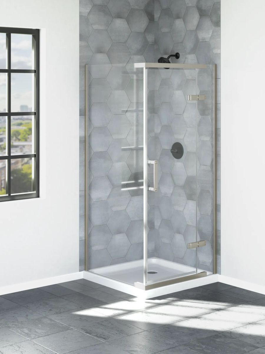 DELTA Trinsic Monitor 14 Series H2OKINETIC Shower Trim — Matte Black