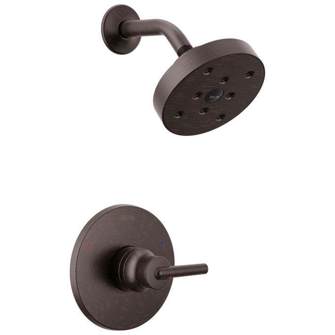 DELTA Trinsic Monitor 14 Series H2OKINETIC Shower Trim — Venetian Bronze