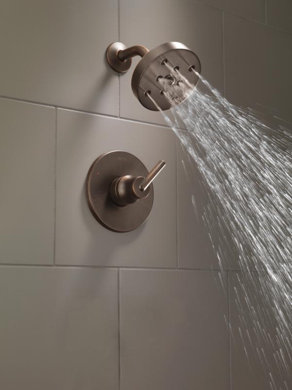DELTA Trinsic Monitor 14 Series H2OKINETIC Shower Trim — Venetian Bronze