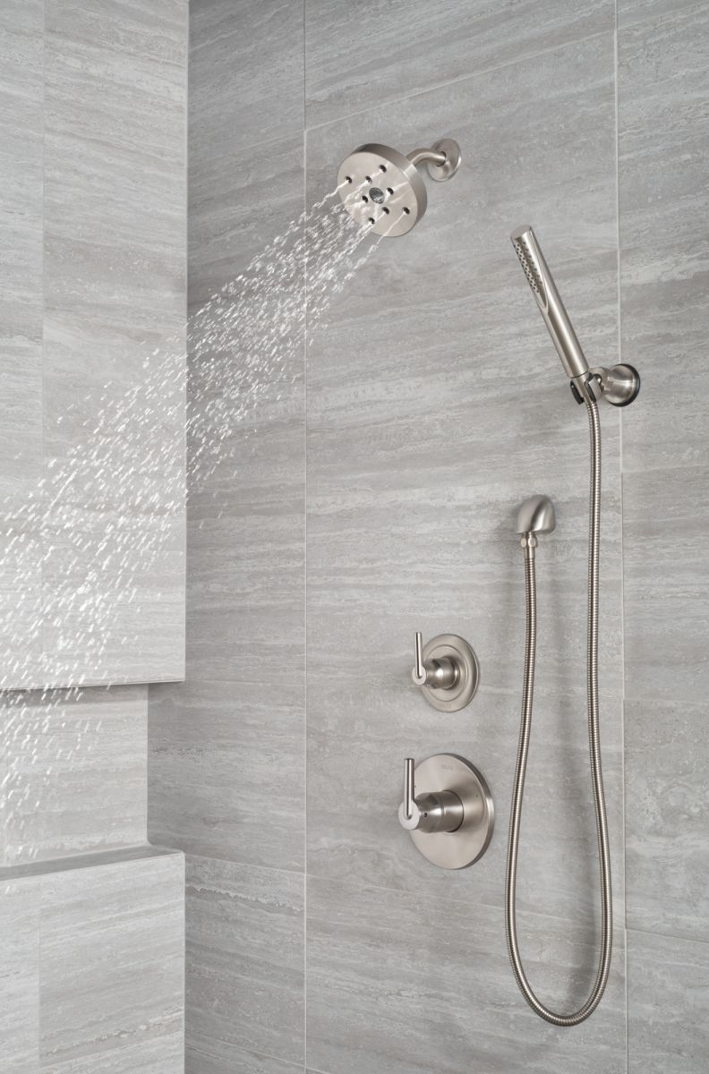 DELTA Universal Showering Components Wall Elbow for Hand Shower — Lumicoat® Stainless