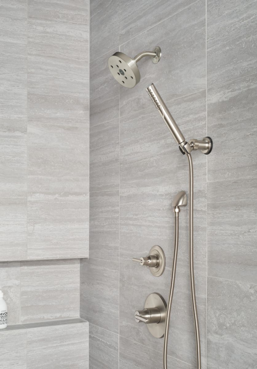 DELTA Universal Showering Components Wall Elbow for Hand Shower — Lumicoat® Stainless