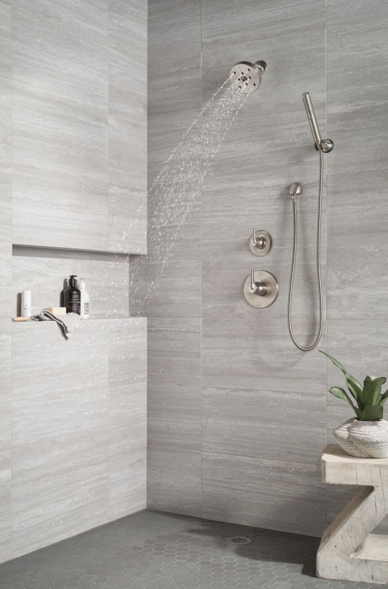 DELTA Universal Showering Components Wall Elbow for Hand Shower — Lumicoat® Stainless