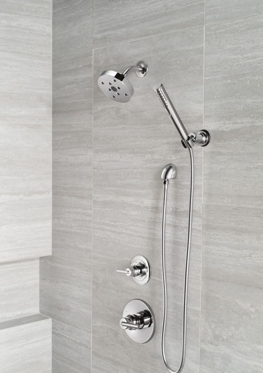 DELTA Universal Showering Components Wall Elbow for Hand Shower — Lumicoat® Chrome