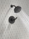 DELTA Lineax Monitor 14 Series Shower Trim — Matte Black