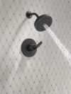 DELTA Lineax Monitor 14 Series Shower Trim — Matte Black