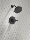 DELTA Lineax Monitor 14 Series Shower Trim — Matte Black