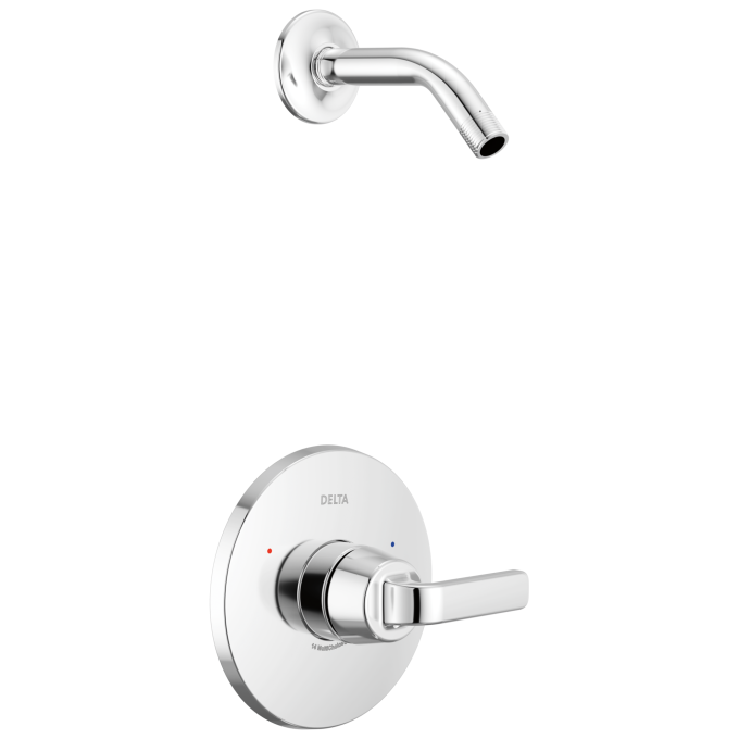 DELTA Lineax Monitor 14 Series Shower Trim Less Head — Chrome