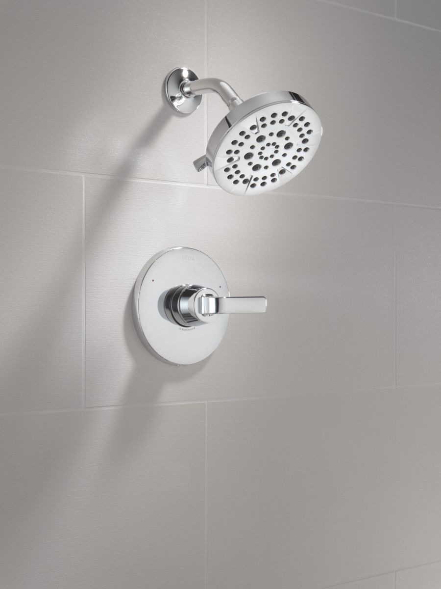 DELTA Lineax Monitor 14 Series Shower Trim — Chrome