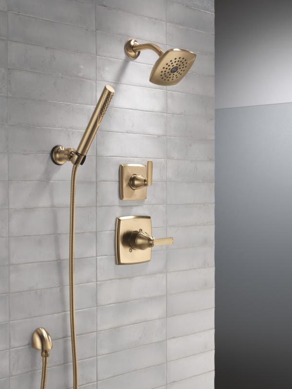 DELTA Ashlyn Monitor 14 Series Shower Trim — Champagne Bronze