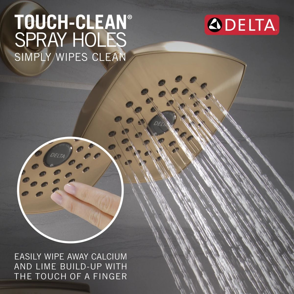DELTA Ashlyn Monitor 14 Series Shower Trim — Champagne Bronze