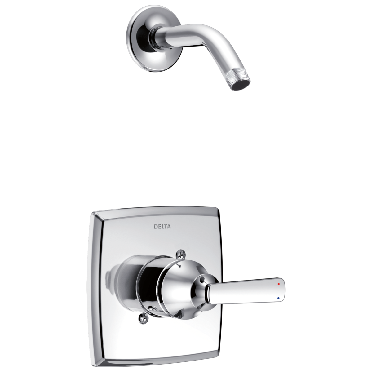 DELTA Ashlyn Monitor 14 Series Shower Trim - Less Head — Chrome