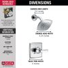 DELTA Ashlyn Monitor 14 Series Shower Trim — Chrome