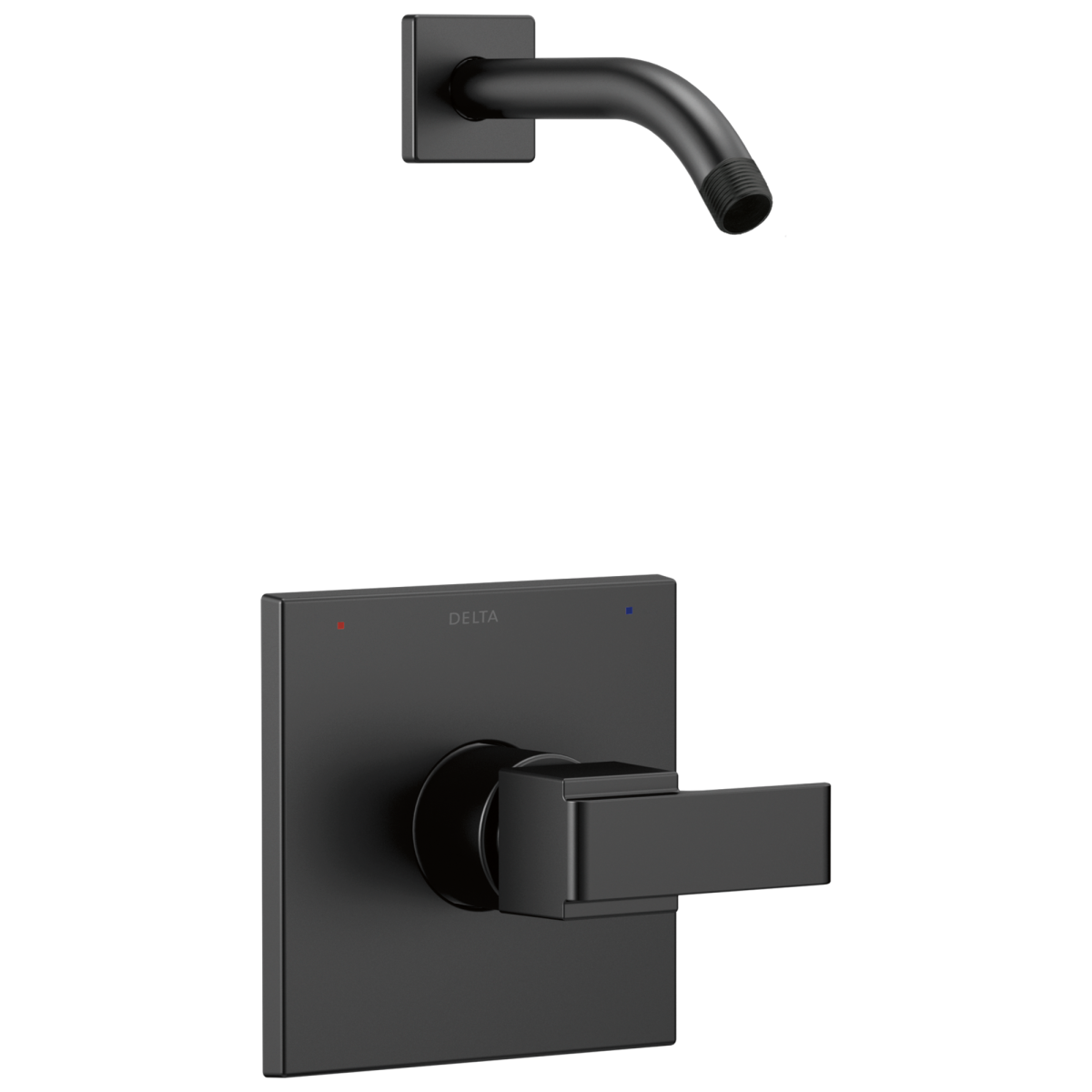 DELTA Ara Monitor 14 Series Shower Trim - Less Head — Matte Black