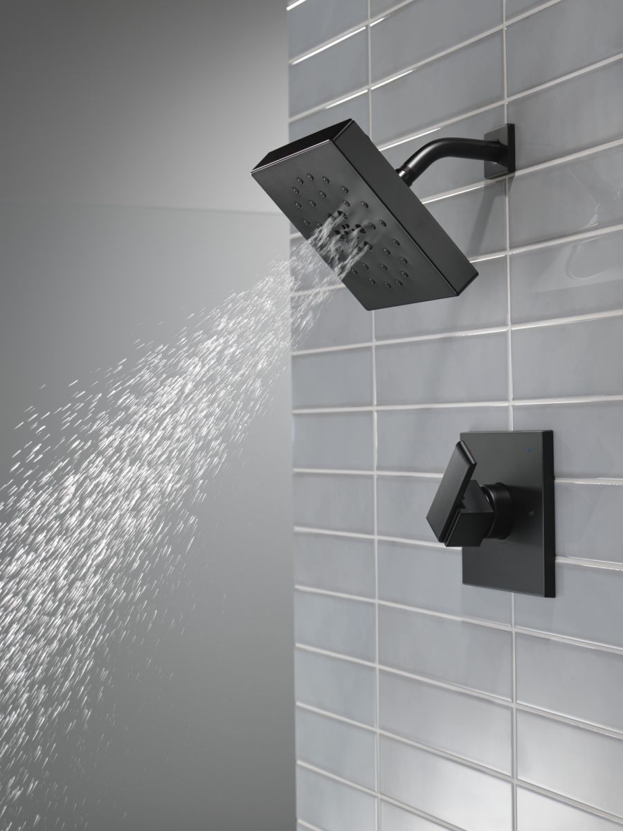 DELTA Ara Monitor 14 Series Shower Trim - Less Head — Matte Black