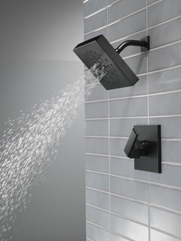 DELTA Ara Monitor 14 Series Shower Trim - Less Head — Matte Black