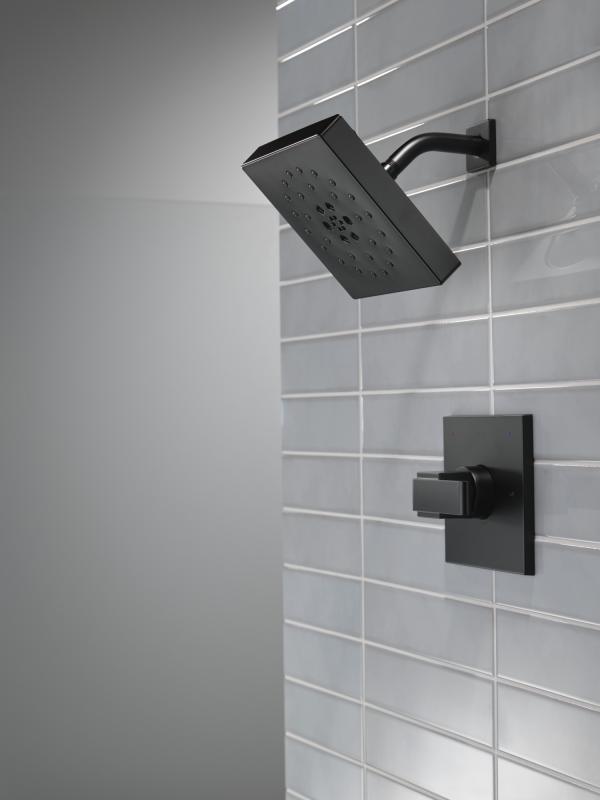 DELTA Ara Monitor 14 Series Shower Trim - Less Head — Matte Black