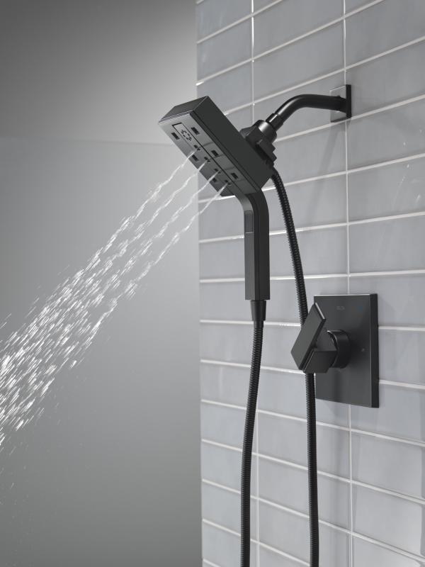 DELTA Ara Monitor 14 Series Shower Trim - Less Head — Matte Black