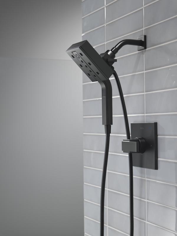 DELTA Ara Monitor 14 Series Shower Trim - Less Head — Matte Black