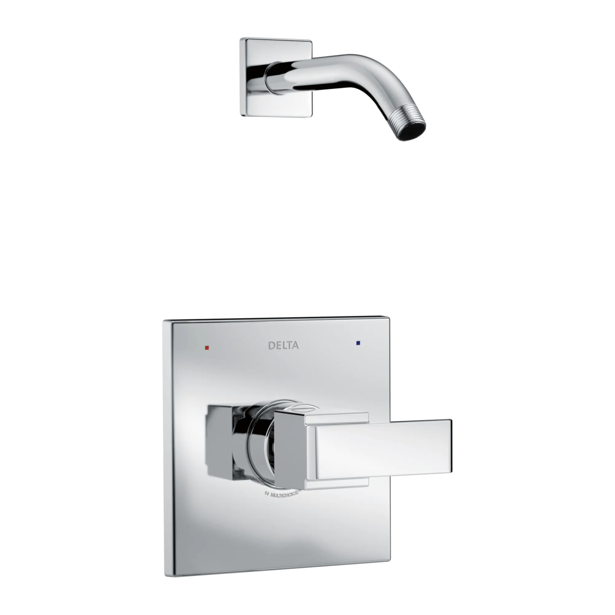 DELTA Ara Monitor 14 Series Shower Trim - Less Head — Chrome