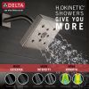 DELTA Ara Monitor 14 Series H2OKINETIC Shower Trim — Stainless