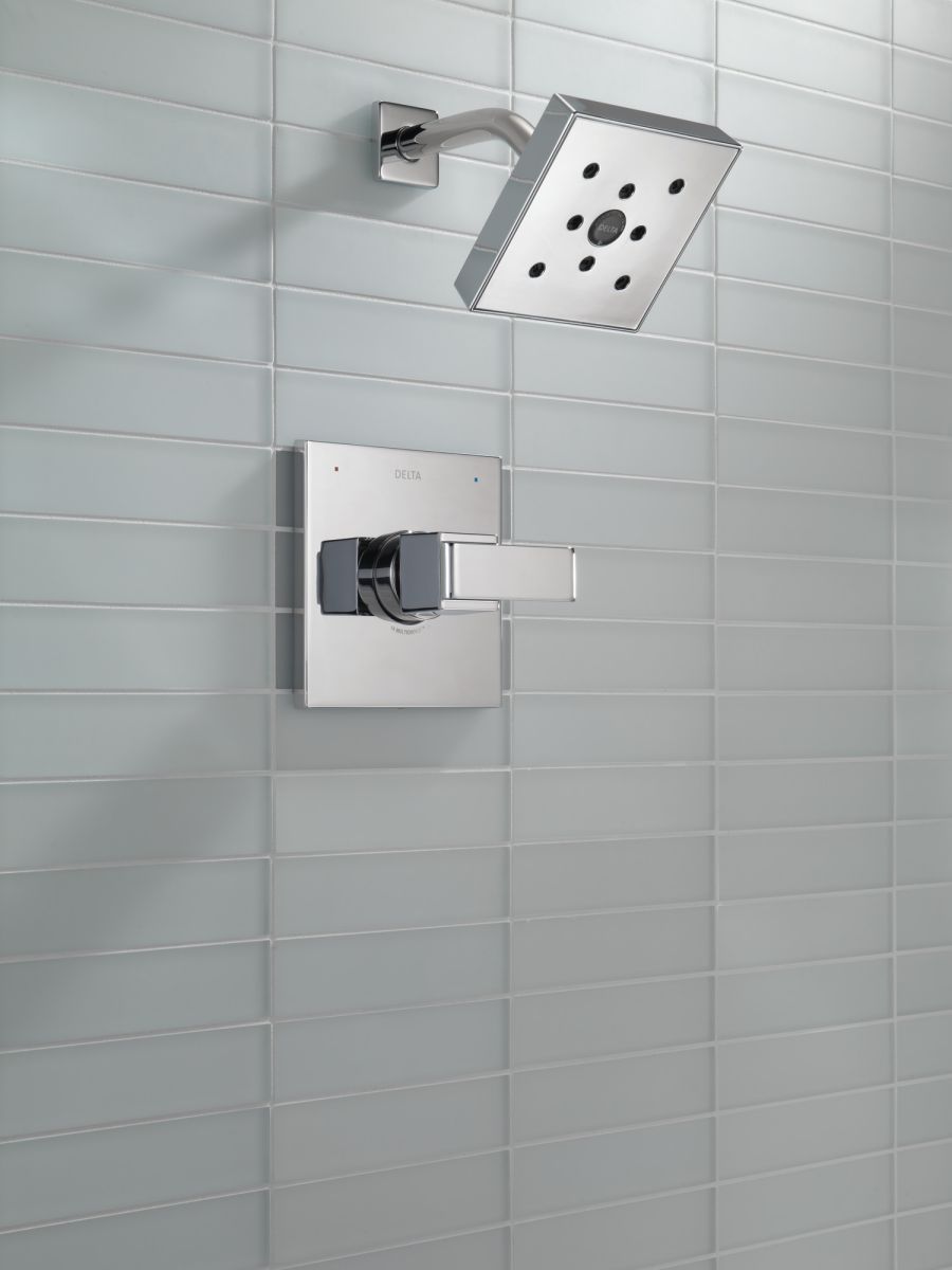 DELTA Ara Monitor 14 Series H2OKINETIC Shower Trim — Chrome