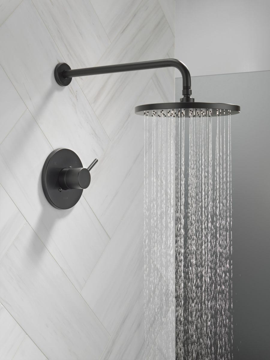 DELTA Modern Monitor 14 Series Shower Trim — Matte Black