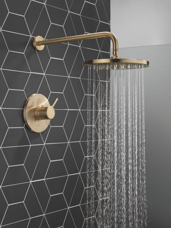 DELTA Modern Monitor 14 Series Shower Trim — Champagne Bronze