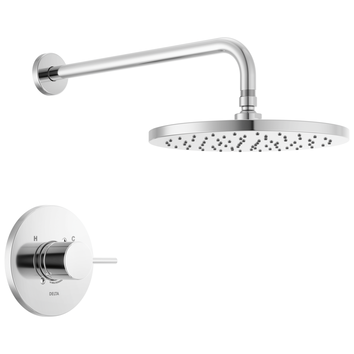 DELTA Modern Monitor 14 Series Shower Trim — Chrome