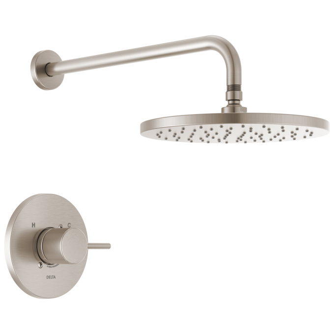 DELTA Modern Monitor 14 Series Shower Trim — Spotshield Brushed Nickel