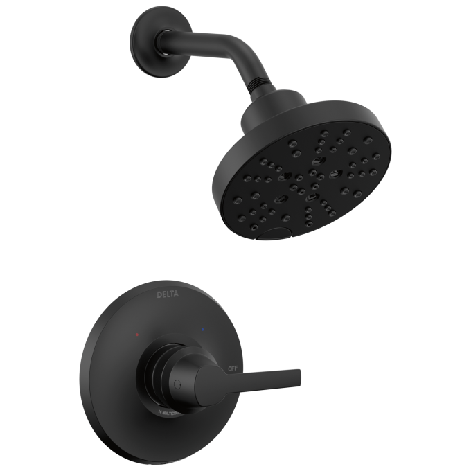 DELTA Galeon 14 Series Shower Trim with H2OKinetic — Matte Black