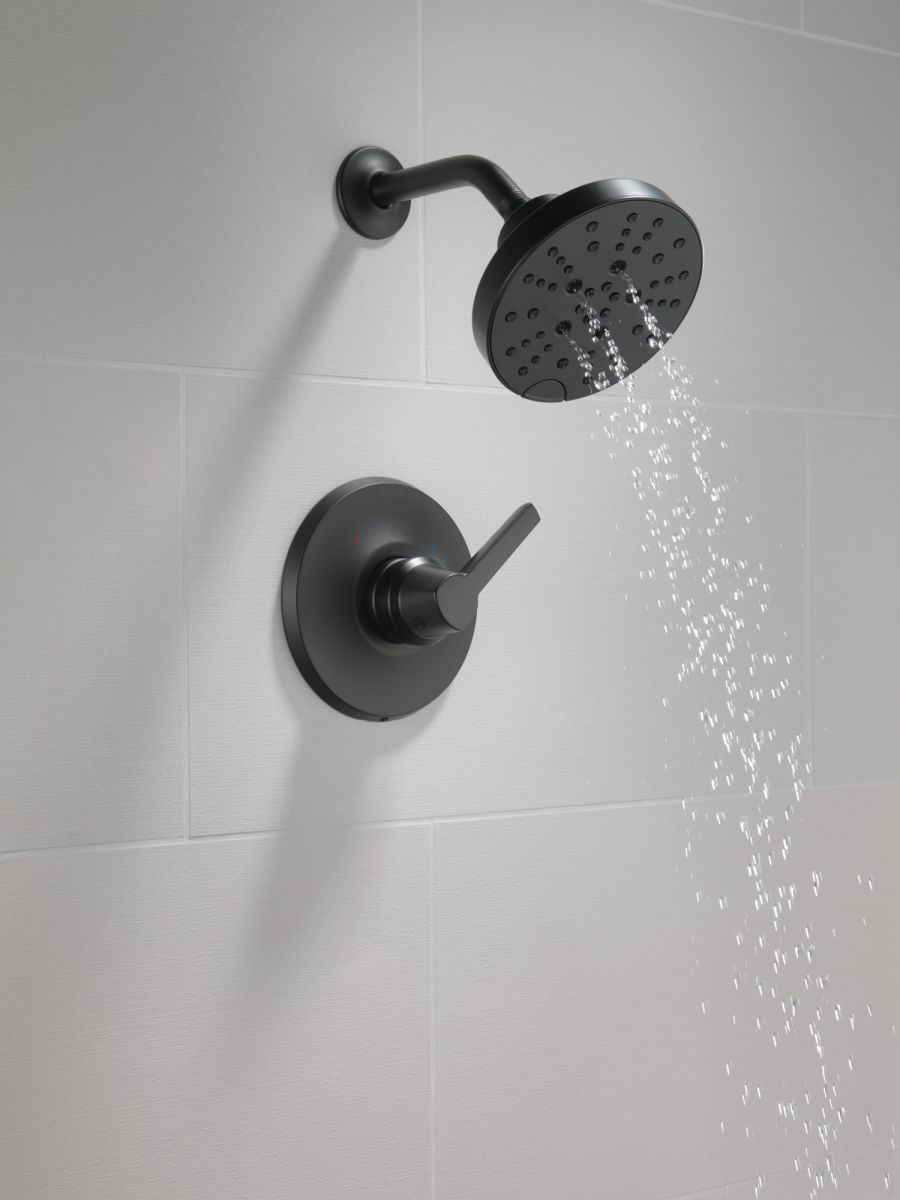 DELTA Galeon 14 Series Shower Trim with H2OKinetic — Matte Black