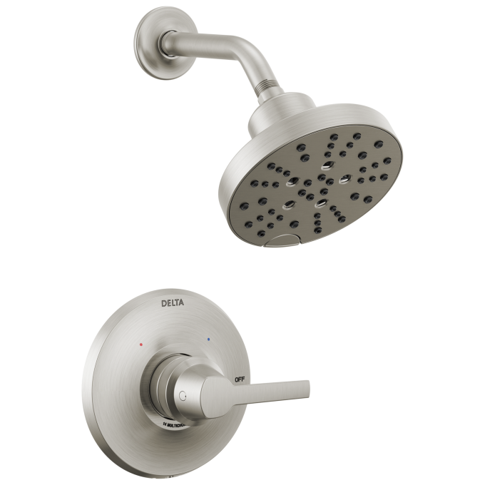 DELTA Galeon 14 Series Shower Trim with H2OKinetic — Lumicoat® Stainless