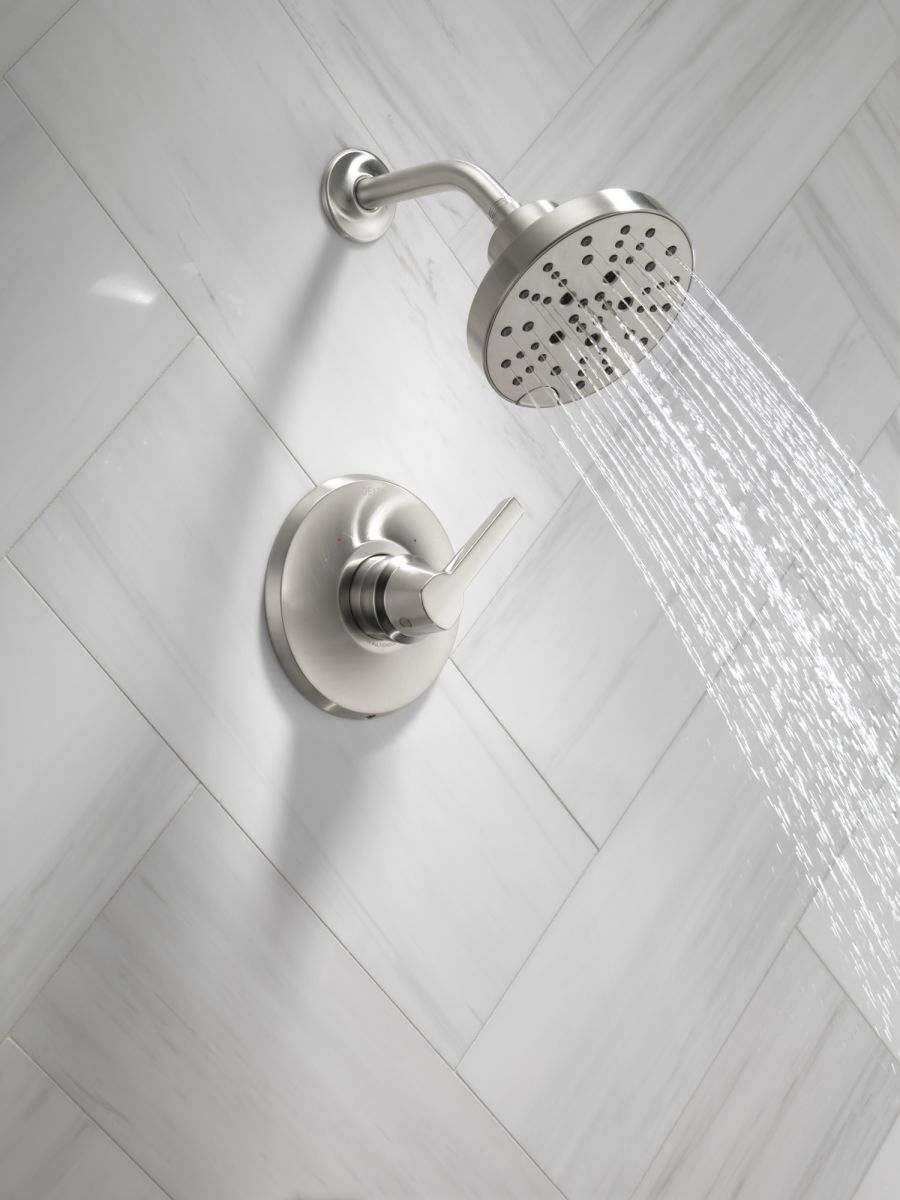 DELTA Galeon 14 Series Shower Trim with H2OKinetic — Lumicoat® Stainless