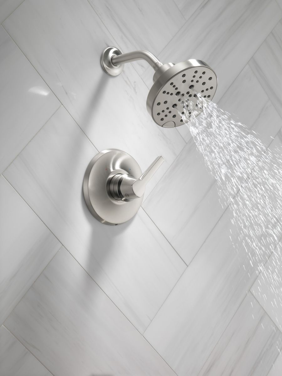DELTA Galeon 14 Series Shower Trim with H2OKinetic — Lumicoat® Stainless