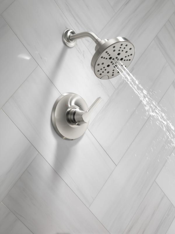 DELTA Galeon 14 Series Shower Trim with H2OKinetic — Lumicoat® Stainless