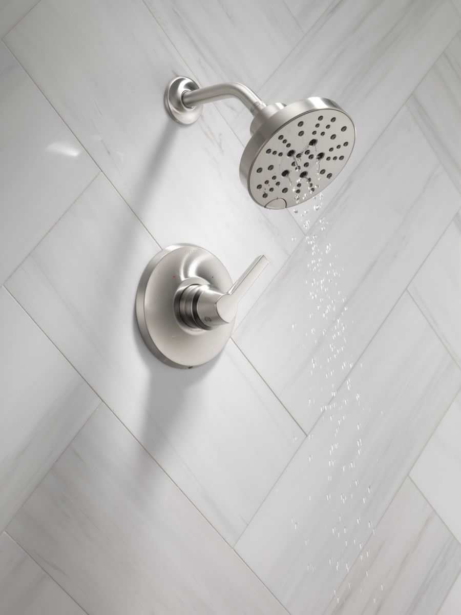 DELTA Galeon 14 Series Shower Trim with H2OKinetic — Lumicoat® Stainless