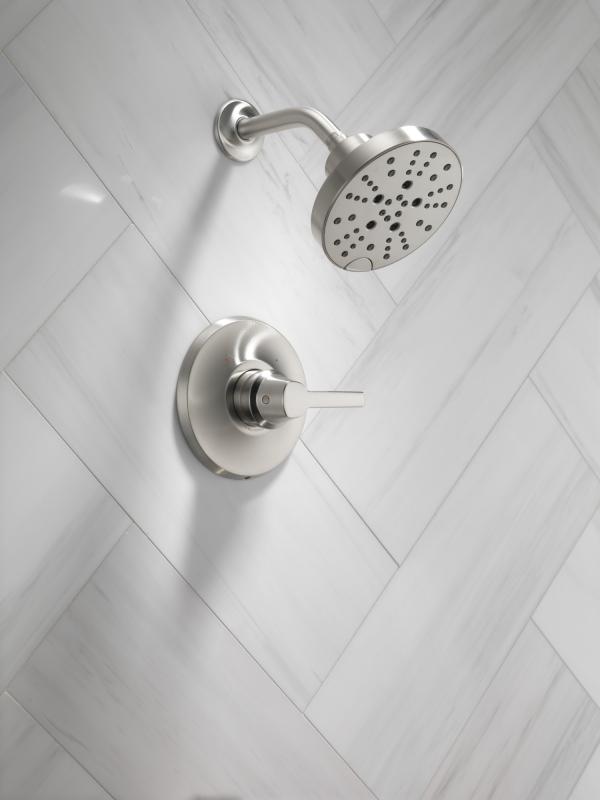 DELTA Galeon 14 Series Shower Trim with H2OKinetic — Lumicoat® Stainless