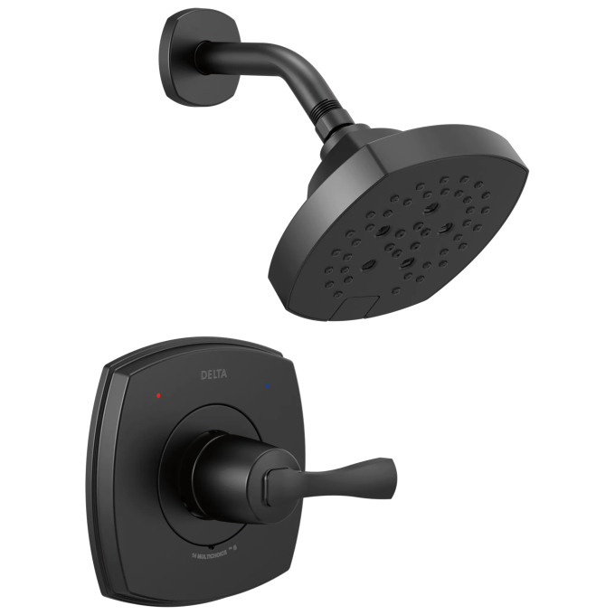 DELTA Stryke 14 Series Shower Only — Matte Black