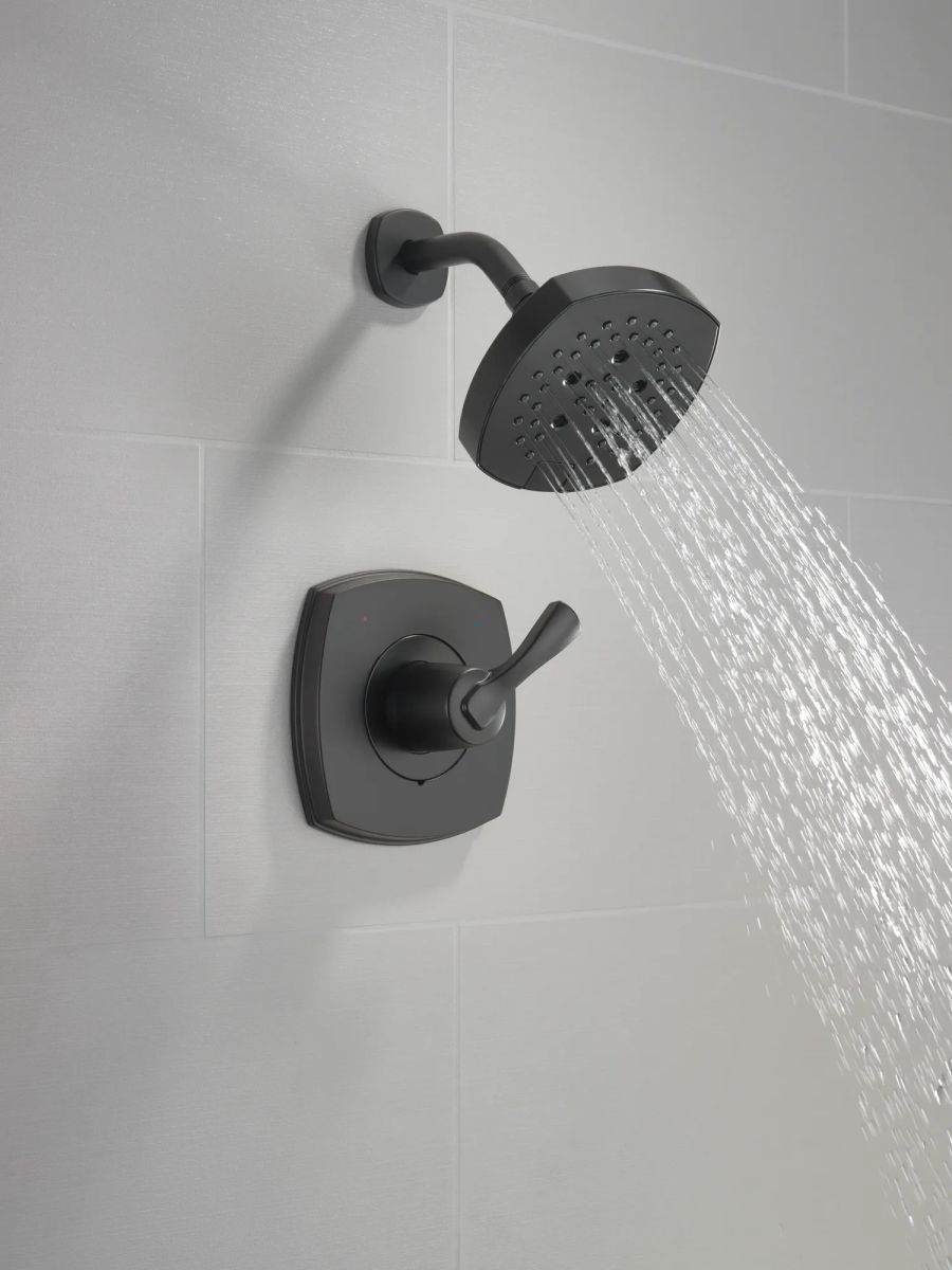 DELTA Stryke 14 Series Shower Only — Matte Black