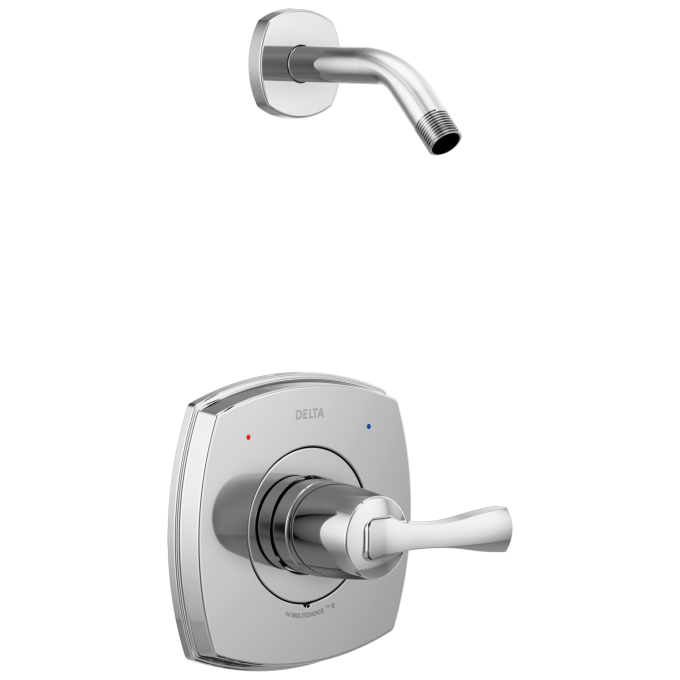 DELTA Stryke 14 Series Shower Only Less Head — Lumicoat® Chrome